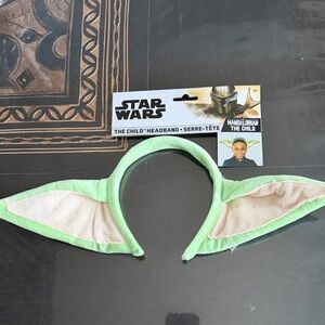 Star Wars The Child Green and Cream Ears Headband